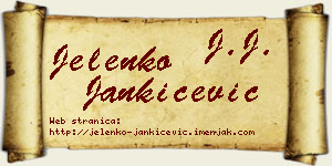 Jelenko Jankićević vizit kartica